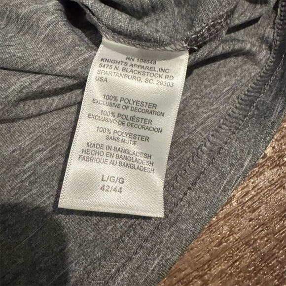 NWT North Carolina Tar Heels Men's Sleeveless Performance Tank Top Gray L Kohls - Picture 5 of 8